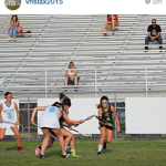 Instagram image of Taylor playing lacrosse