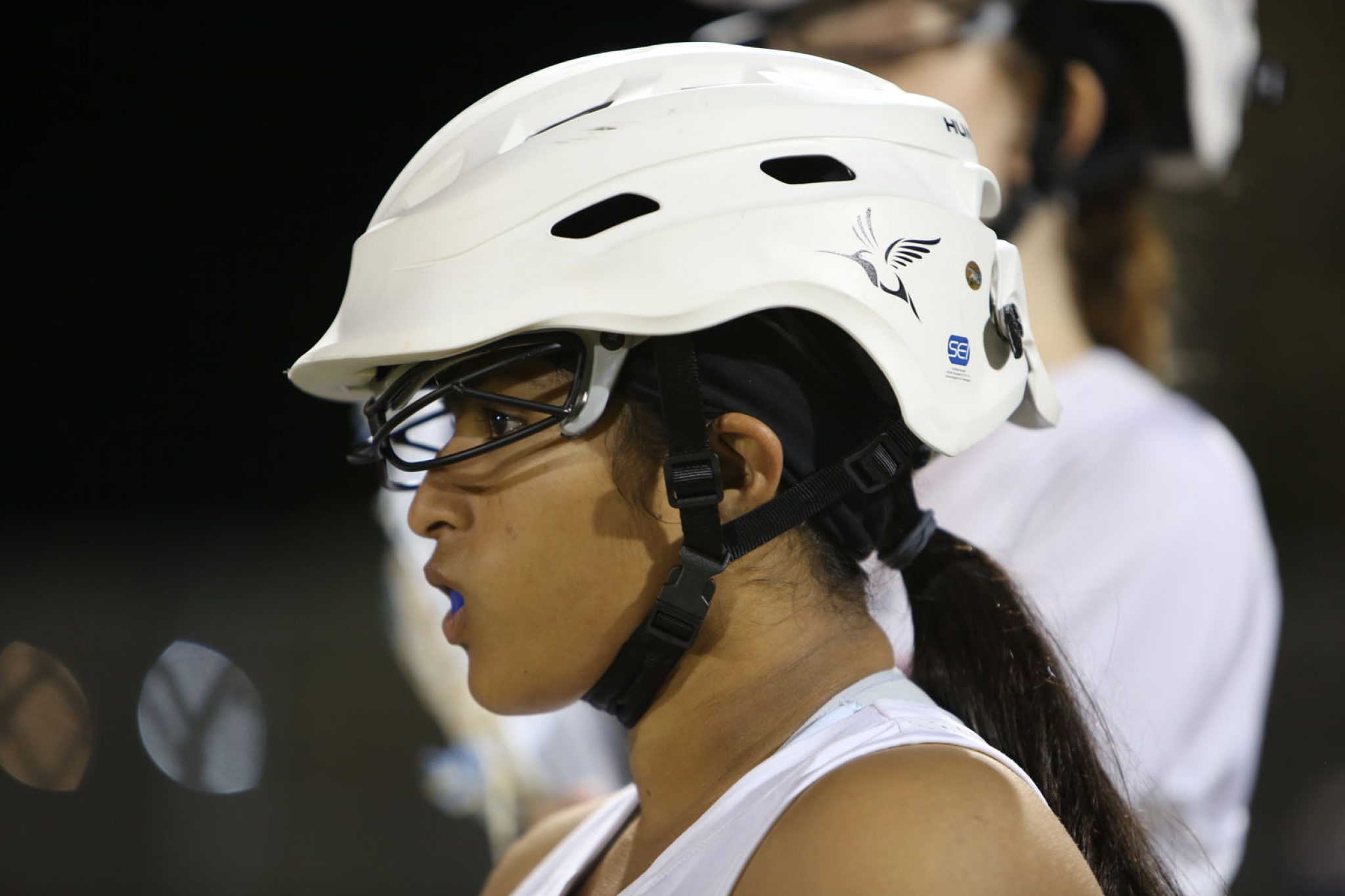 Girls Lacrosse Headgear Hummingbird Sports
