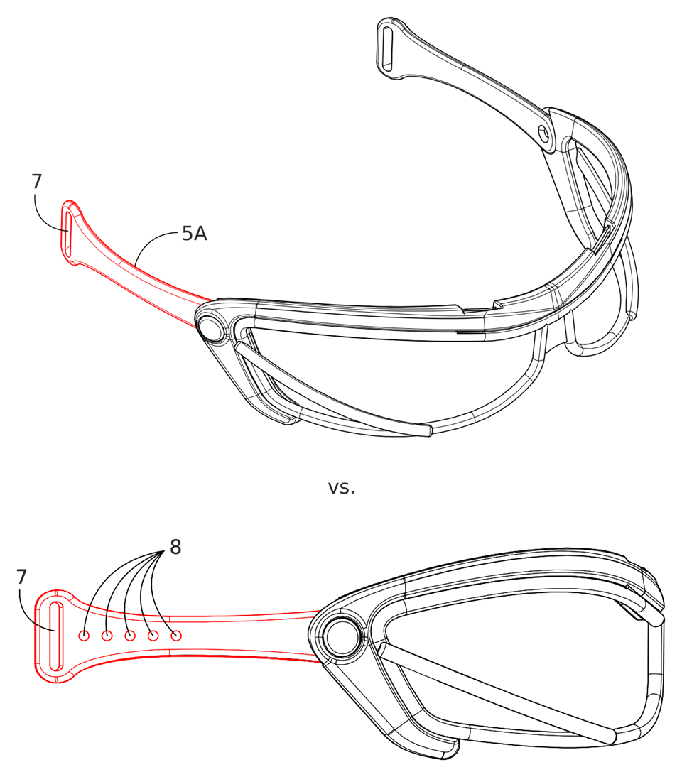 Adjusting Hummingbird Sports Lacrosse Goggles Hummingbird Sports